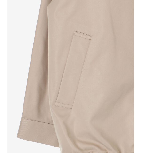  「ツイルストレッチフードブルゾン」|ブルゾン・スタジャン|