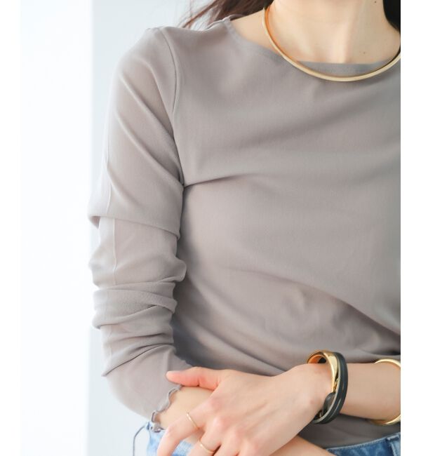  「シアークルーネックプルオーバー」|Tシャツ・カットソー|