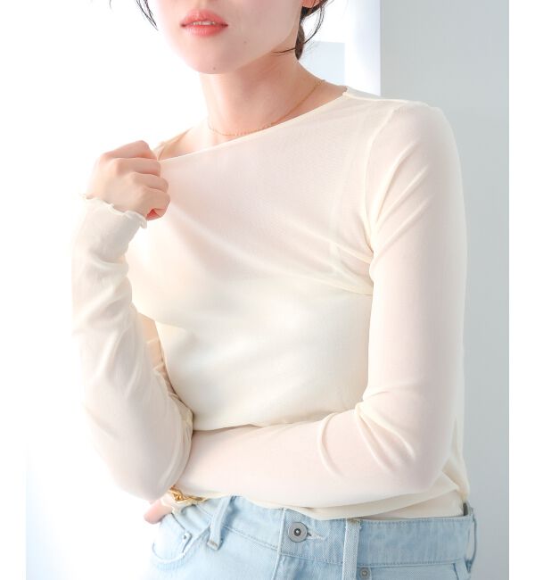  「シアークルーネックプルオーバー」|Tシャツ・カットソー|オフ