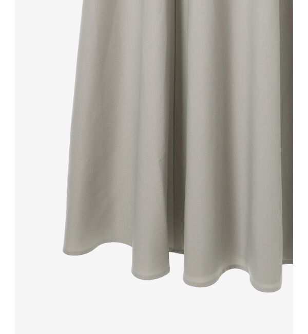  「ウエストきゅっとフリルフレアワンピ」|ワンピース|