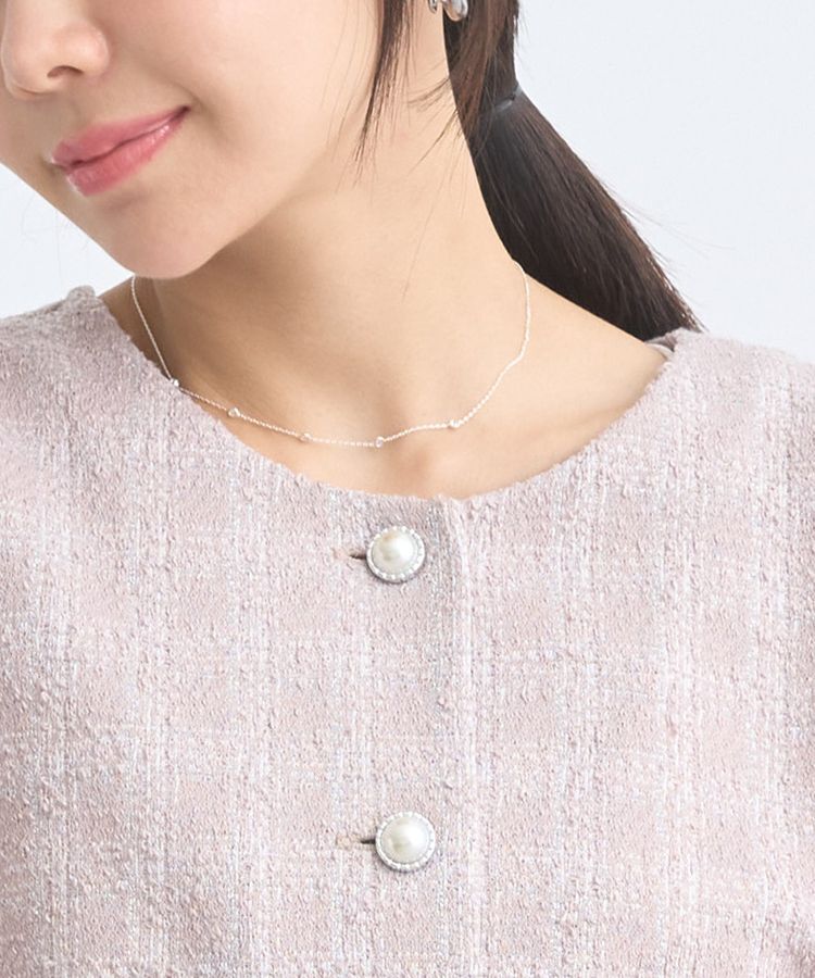 earth music&ecology「カットツイードショートジャケット」|テーラードジャケット|