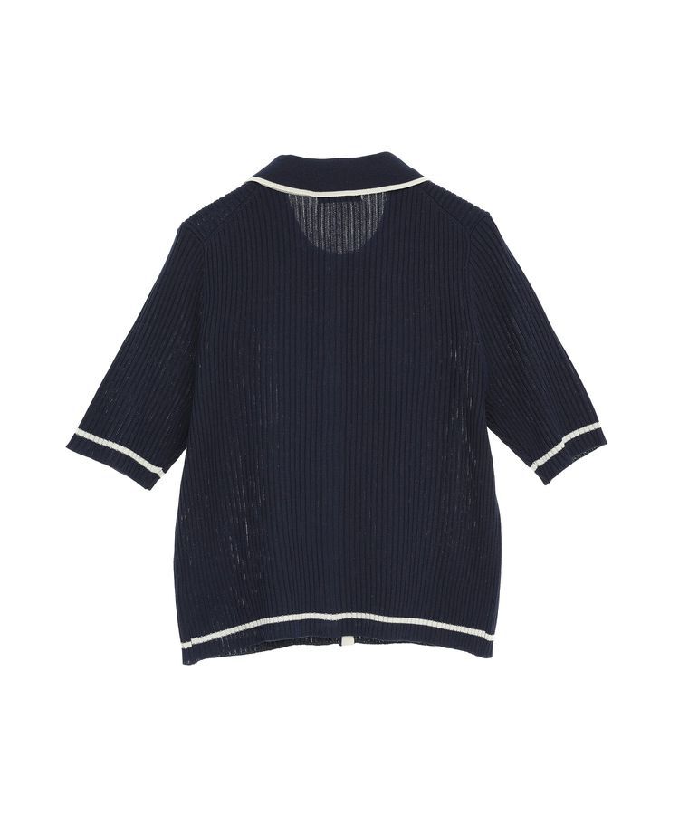 earth music&ecology「リブニットカーディガン」|カーディガン|