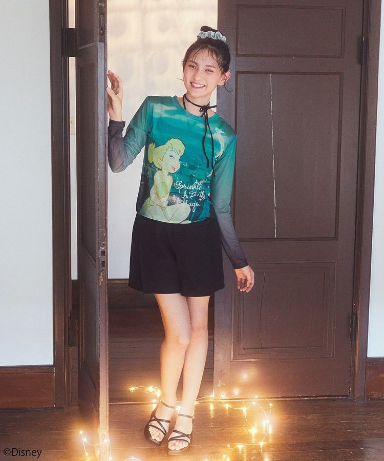 earth music&ecology「Tinker Bell/グラフィックシアープルオーバー」|Tシャツ・カットソー|