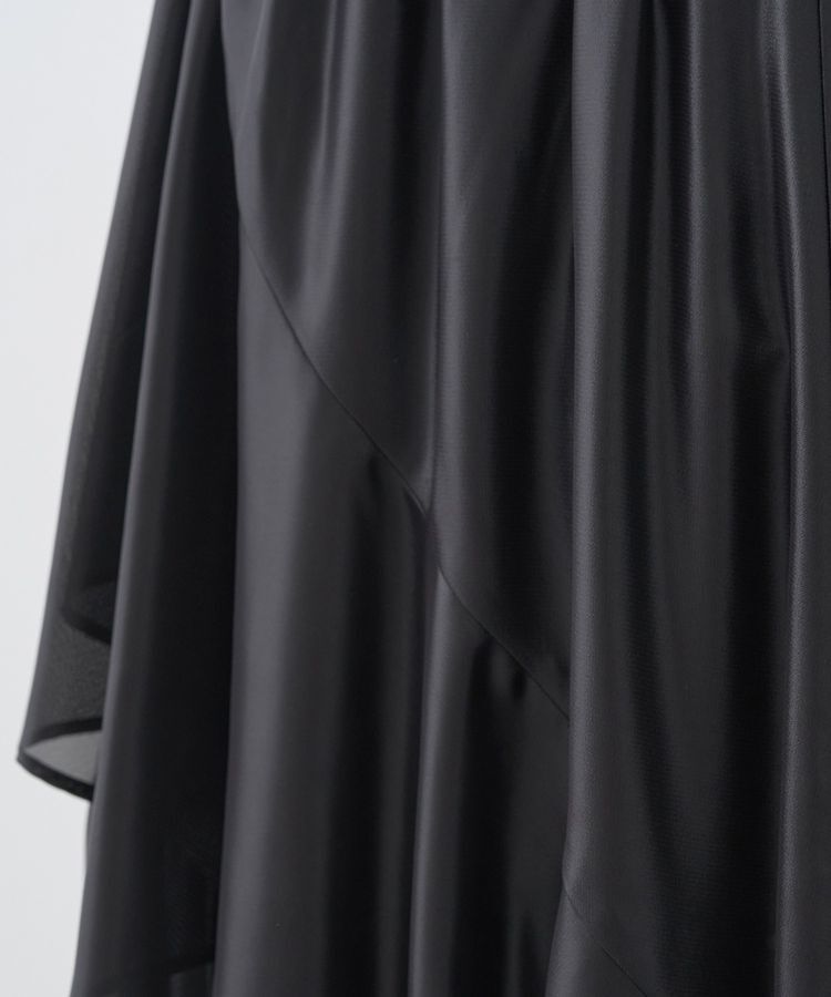 earth music&ecology「シャイニーラッフルスカート」|フレア|