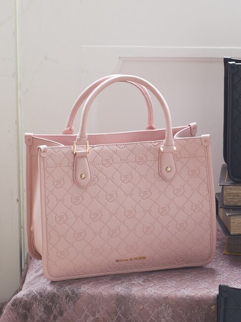 Maison de FLEUR「モノグラムトートバッグ」|トートバッグ|ピンク