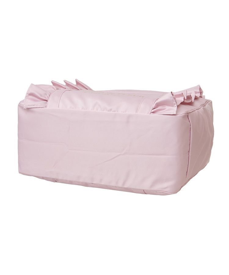 Maison de FLEUR「EC限定サテンフリルキャリーオンバッグ」|トートバッグ|