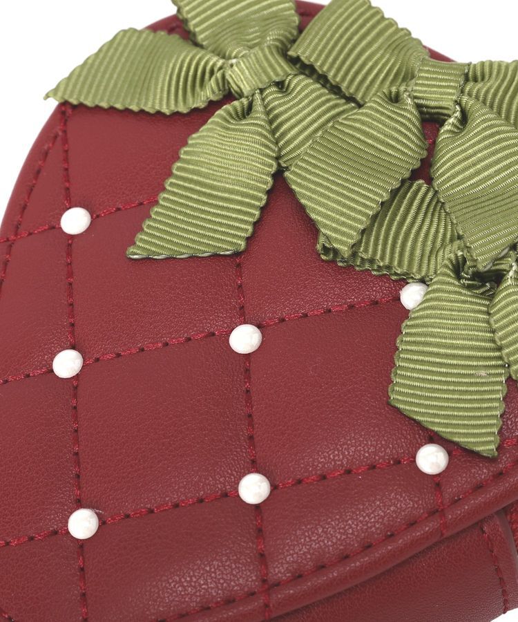 Maison de FLEUR「いちごコインケース」|ポーチ|