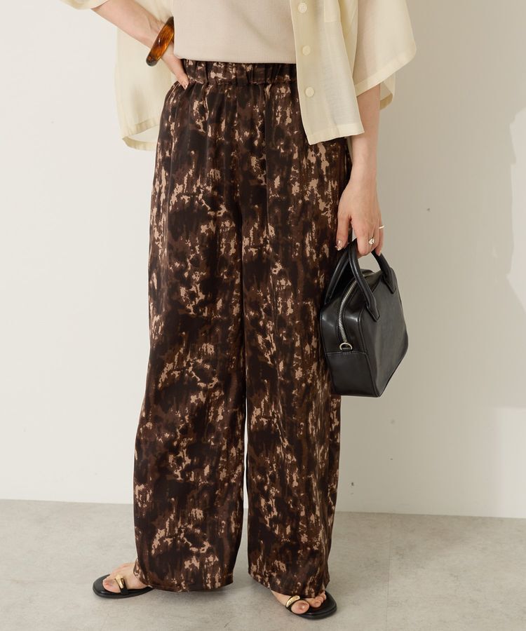 AMERICAN HOLIC「イージーケア柄パンツ」|その他|Brown