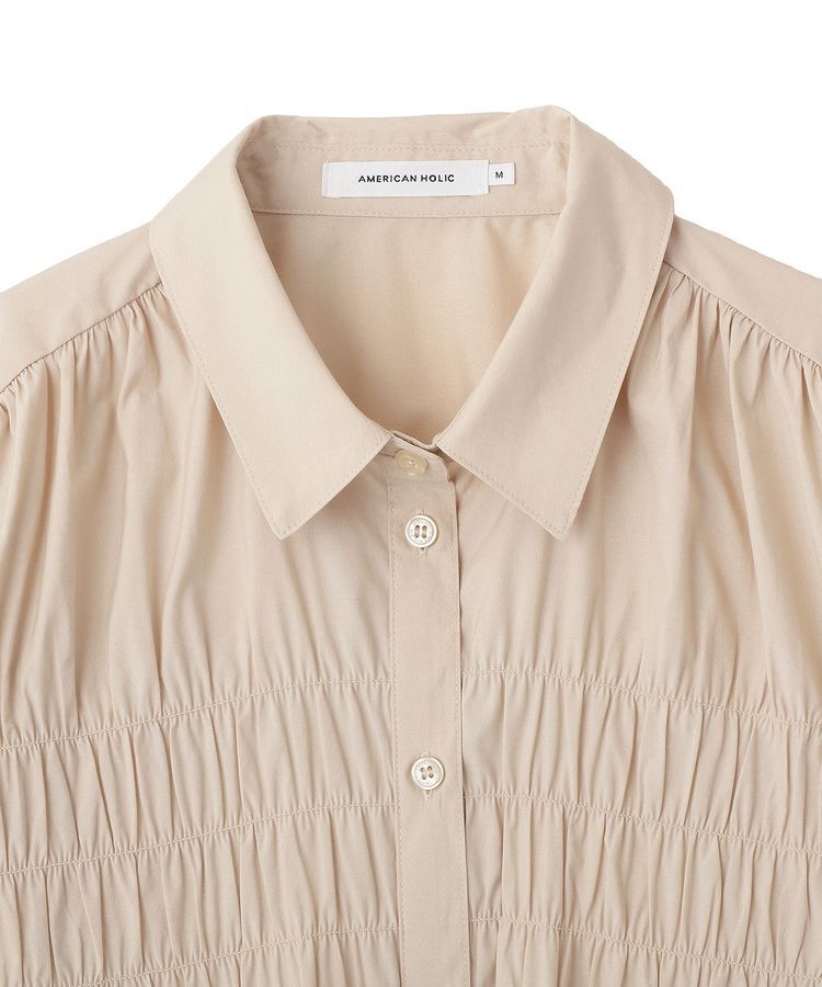 AMERICAN HOLIC「シャーリングシャツ」|シャツ・ブラウス|