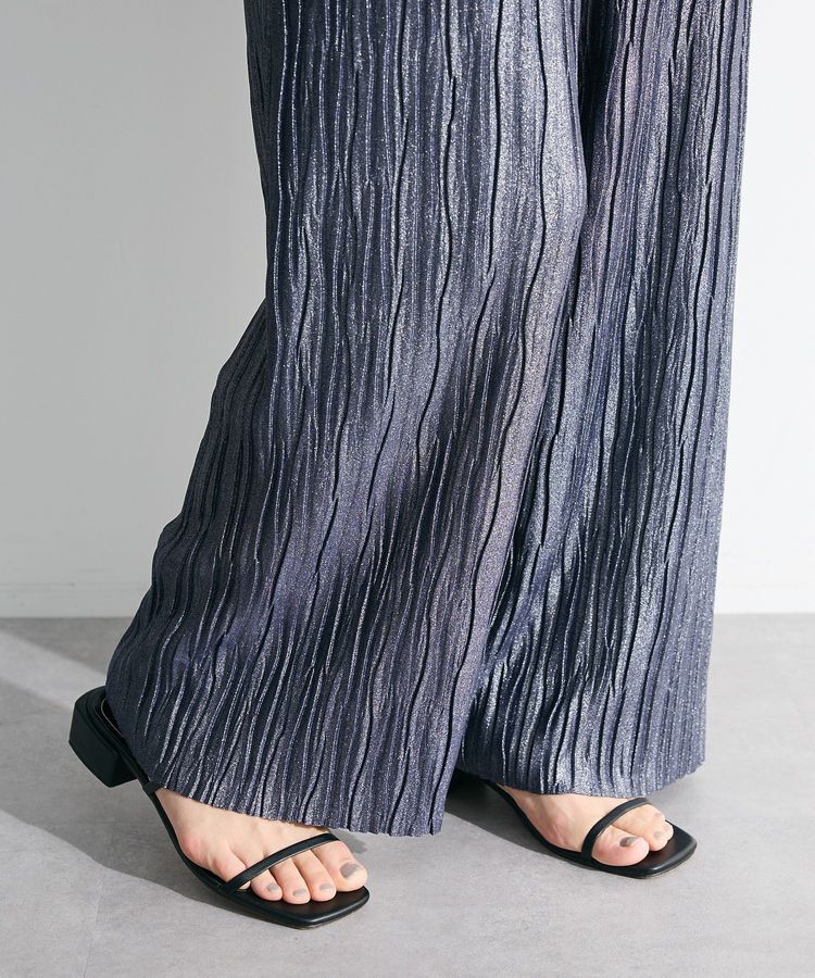 Green Parks「セルフカットウェーブプリーツパンツ」|その他|