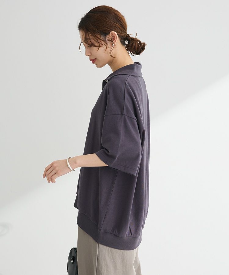 Green Parks「ハーフZIPチュニック」|Tシャツ・カットソー|