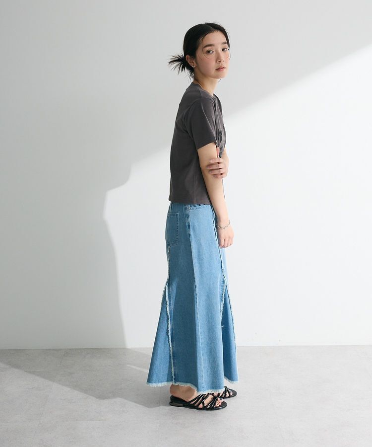 Green Parks「・DOUBLE FLAGS リボンpt TEE」|Tシャツ・カットソー|