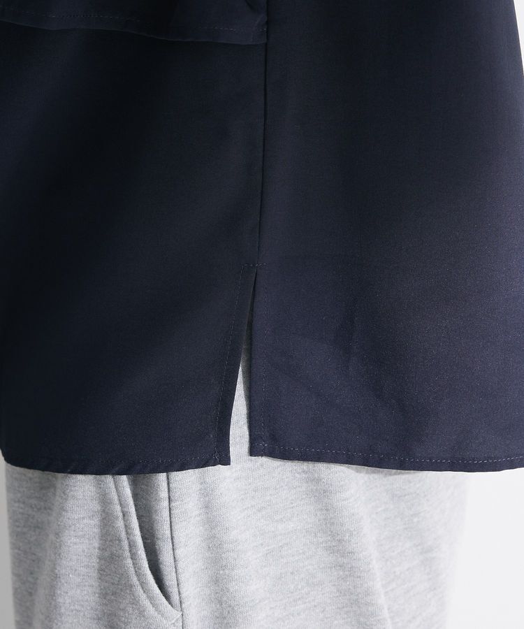 Green Parks「2way フリルショートスリーブブラウス」|シャツ・ブラウス|