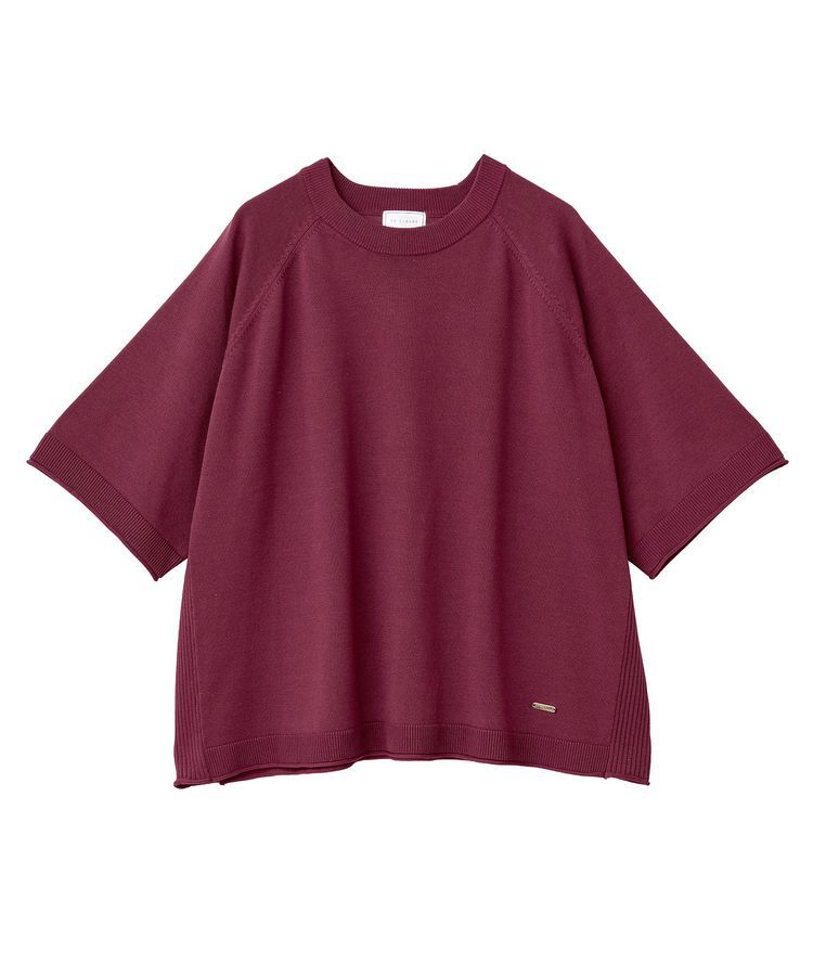 Green Parks「トレーナー風ニットプルオーバー」|ニット・セーター|