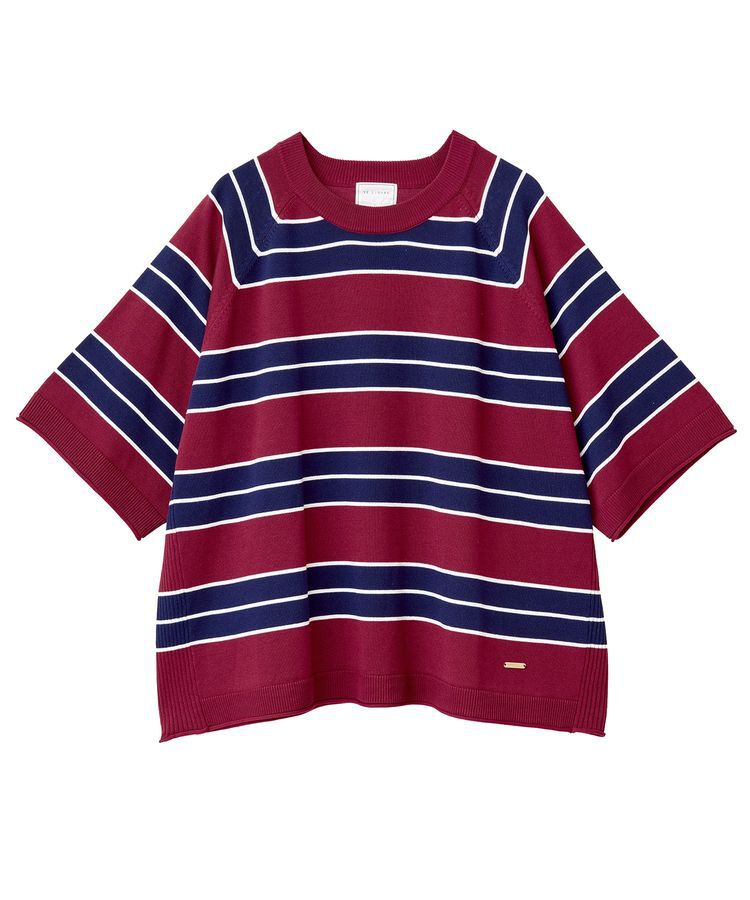 Green Parks「トレーナー風ニットプルオーバー」|ニット・セーター|