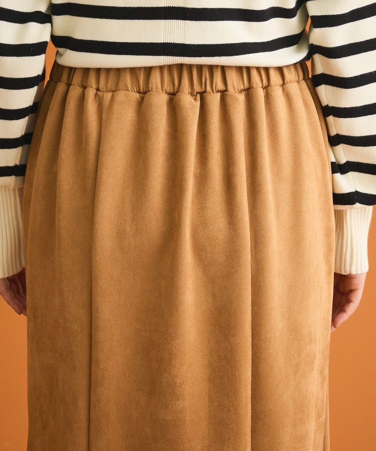 Green Parks「なめらかタッチスウェード調マーメイドスカート」|スカート|