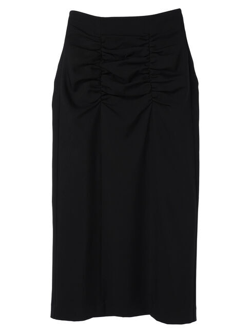 YECCA VECCA「シャーリングロングナロースカート」|スカート|