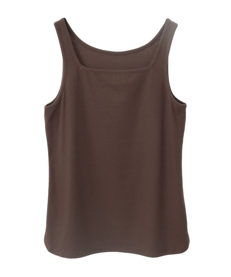 YECCA VECCA「2wayスクエアリブタンクトップ」|インナー|