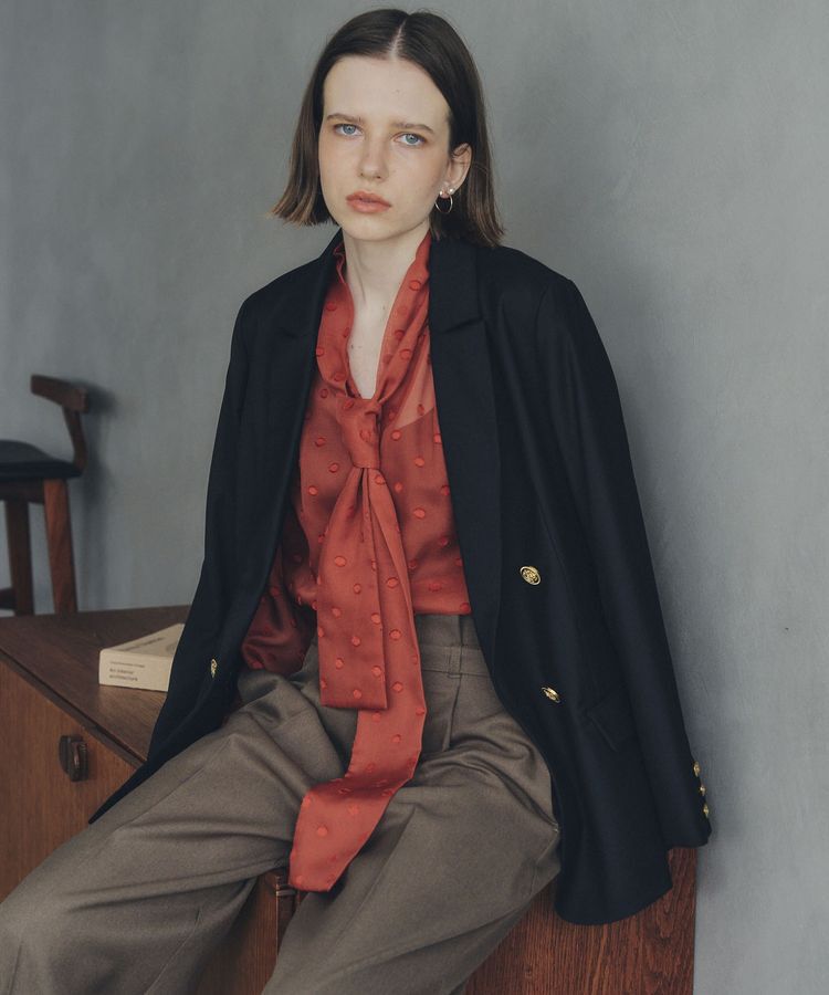 YECCA VECCA「金釦テーラードジャケット」|テーラードジャケット|