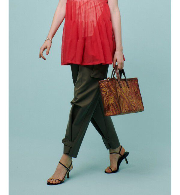 allureville「オーガニックギャバカーゴパンツ」|カーゴ|