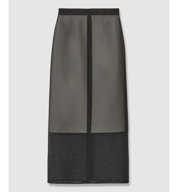 allureville「シアーレイヤードタイトスカート」|スカート|