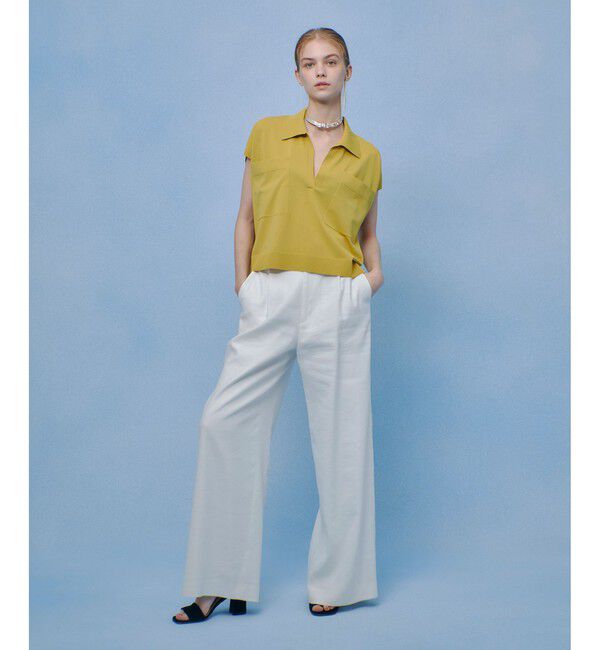 LOULOU WILLOUGHBY「【LOULOU WILLOUGHBY】ハイツイストスキッパープルオーバー」|ニット・セーター|