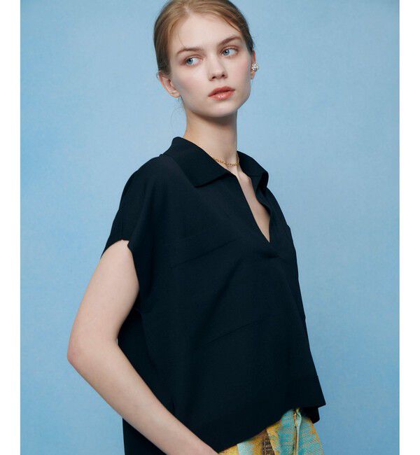 LOULOU WILLOUGHBY「【LOULOU WILLOUGHBY】ハイツイストスキッパープルオーバー」|ニット・セーター|