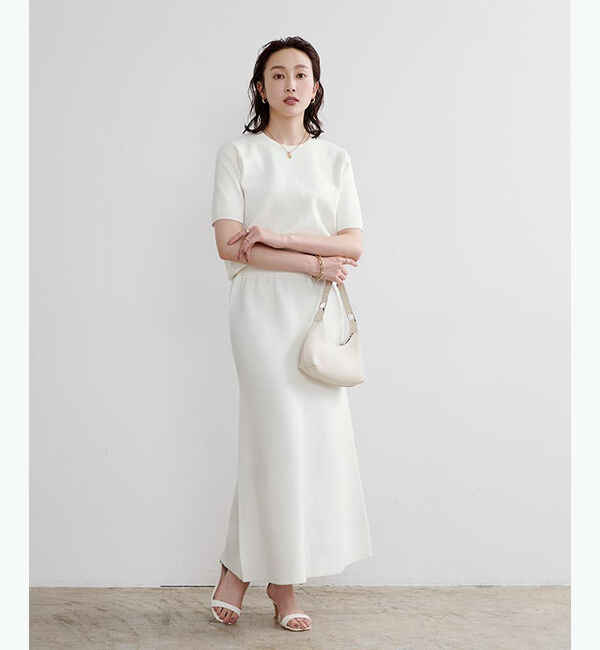 ur's「ミラノリブマーメイドニットスカート」|スカート|