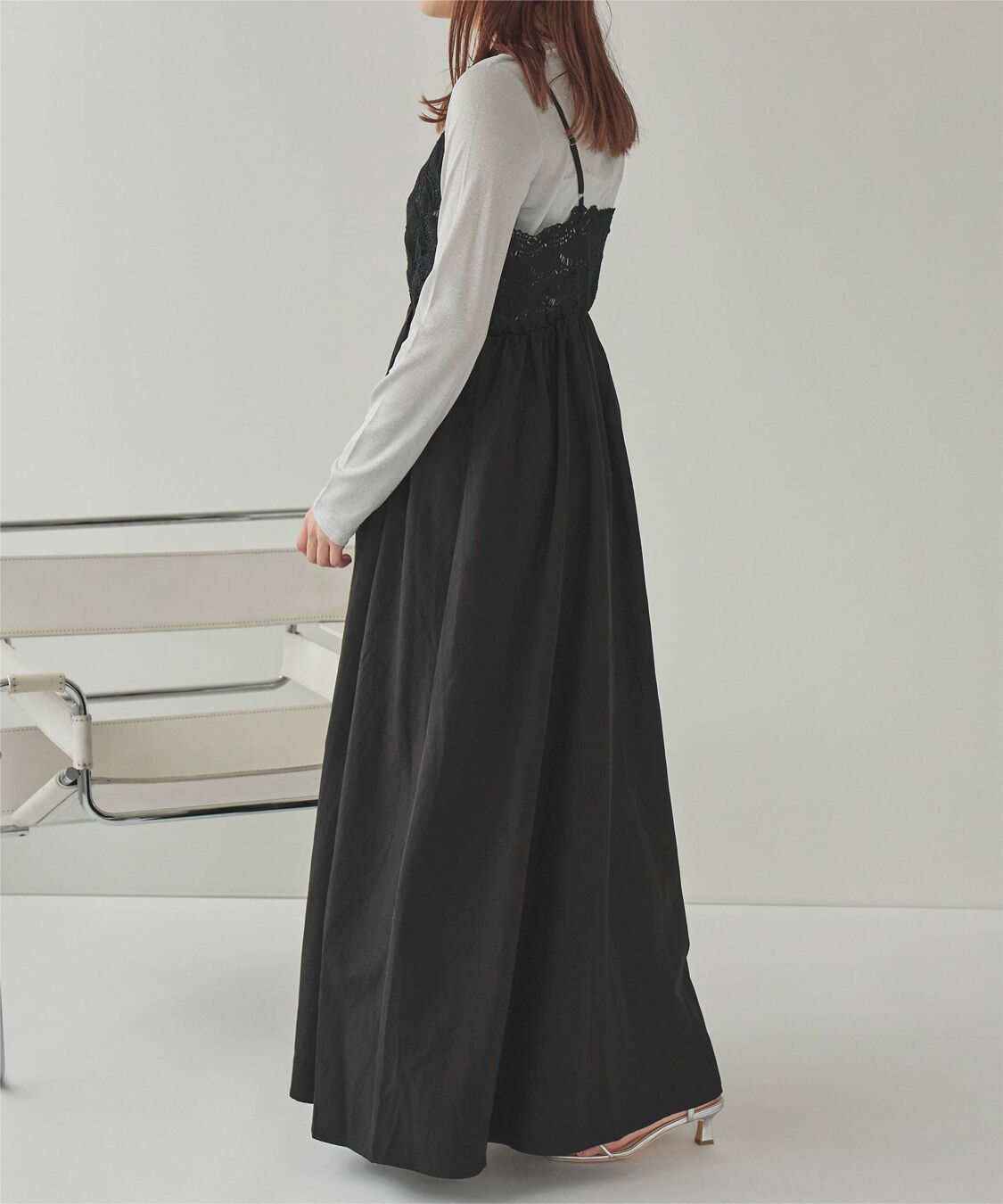 titivate「バストレースキャミソールワンピース」|ワンピース|