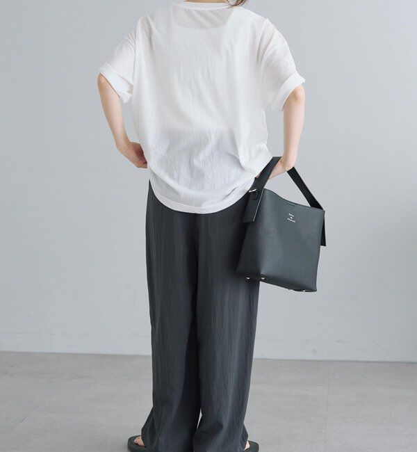  「コットンナイロンシアーオーバーTシャツ」|Tシャツ・カットソー|