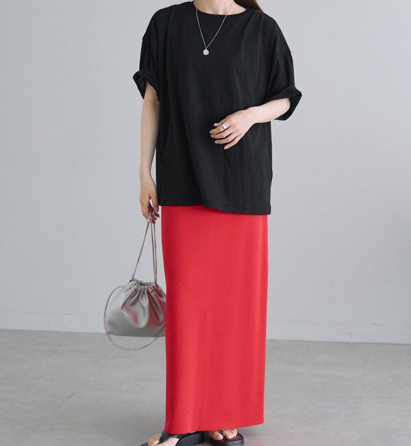  「コットンナイロンシアーオーバーTシャツ」|Tシャツ・カットソー|