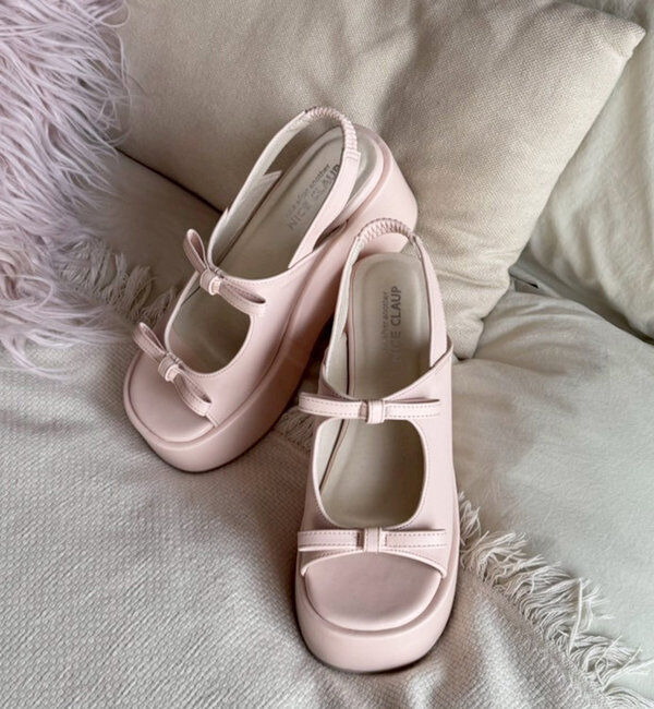  「マイナス３キロ見えリボンサンダル」|その他|