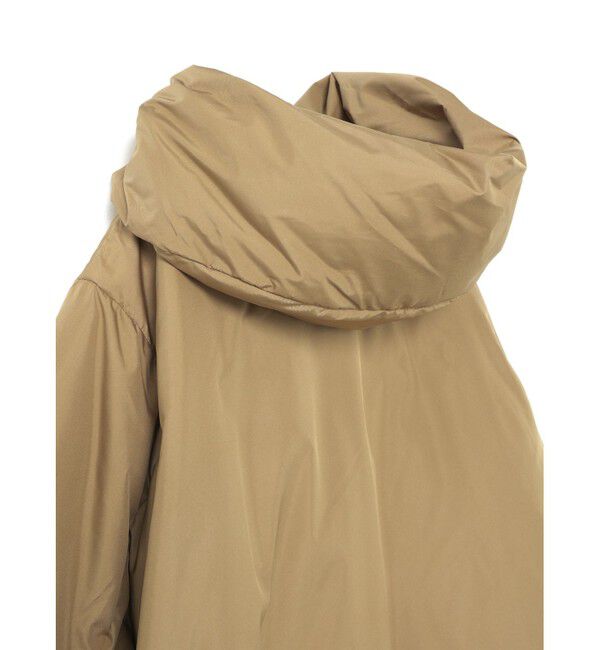 mizuiro ind「mizuiro ind フード付きショートダウンジャケット」|ダウン|