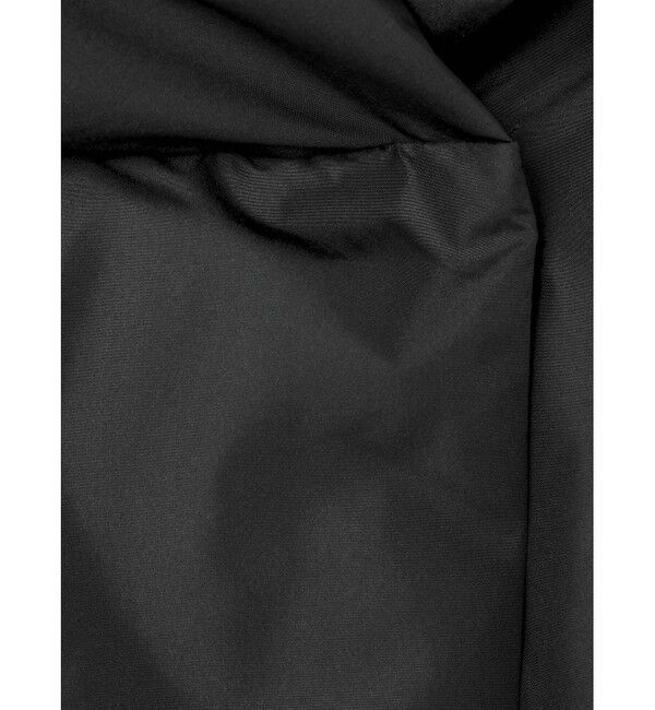 mizuiro ind「mizuiro ind フード付きショートダウンジャケット」|ダウン|