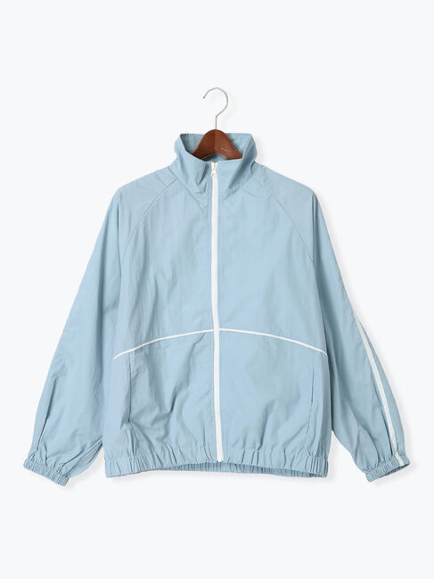 Te chichi TERRASSE「スタンド配色ブルゾン」|ブルゾン・スタジャン|