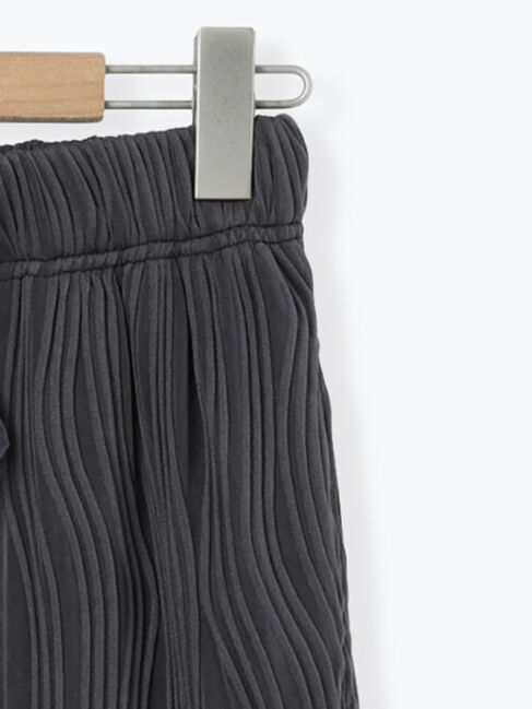 Samansa Mos2 blue「ウェーブカットパンツ」|その他|