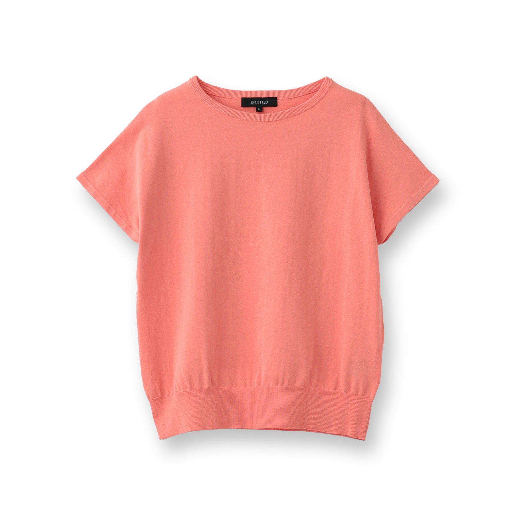 UNTITLED「【11色展開/コットン100/アンサンブル可能】 プルオーバーニット」|ニット・セーター|