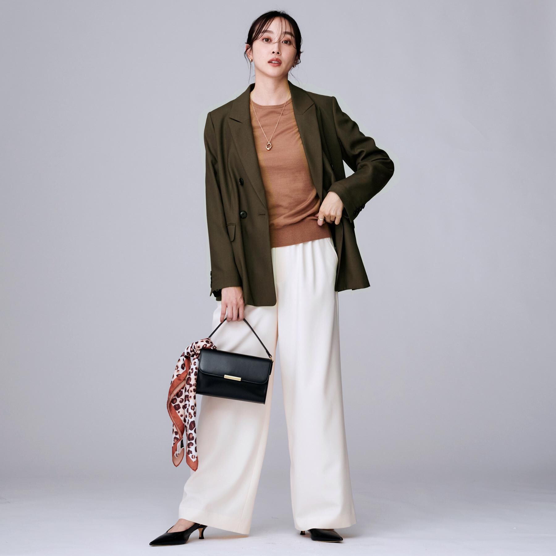 UNTITLED「【セットアップ可】ウールライク ダブルブレストジャケット」|テーラードジャケット|