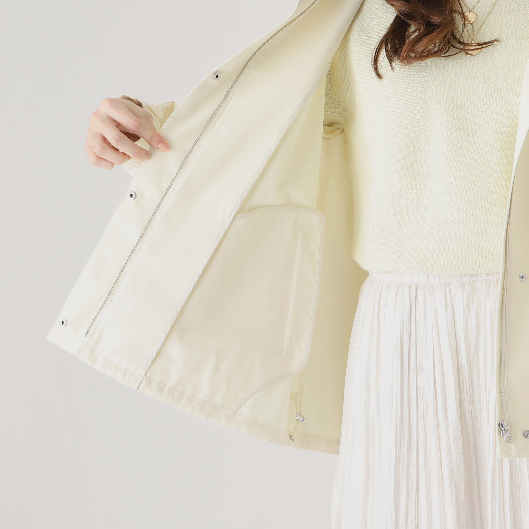 COUP DE CHANCE「【洗える／撥水加工】マウンテンパーカ」|ブルゾン・スタジャン|