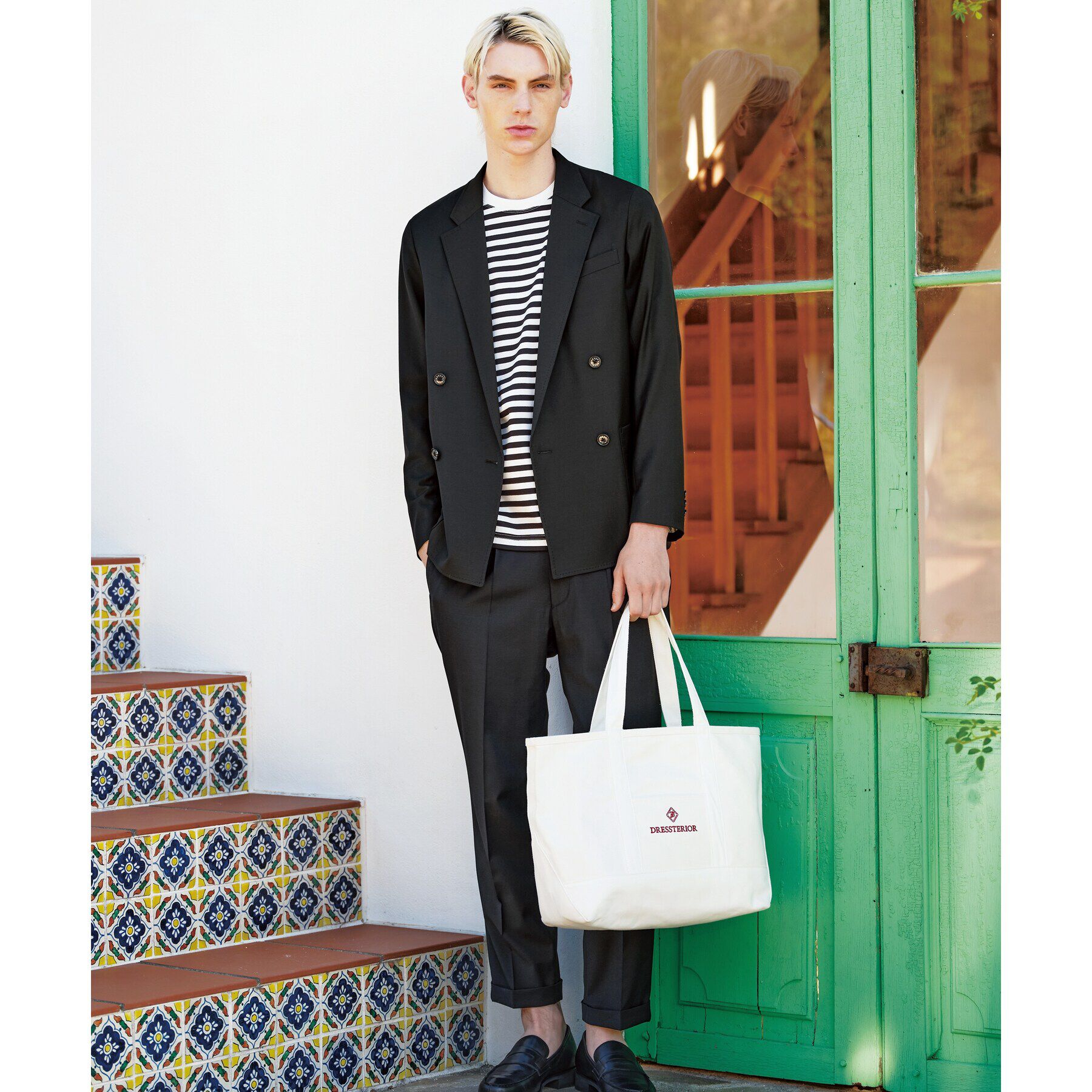 DRESSTERIOR「【CLASSY.5月号掲載】ドレステリア キャンバストートバッグ（M）」|トートバッグ|