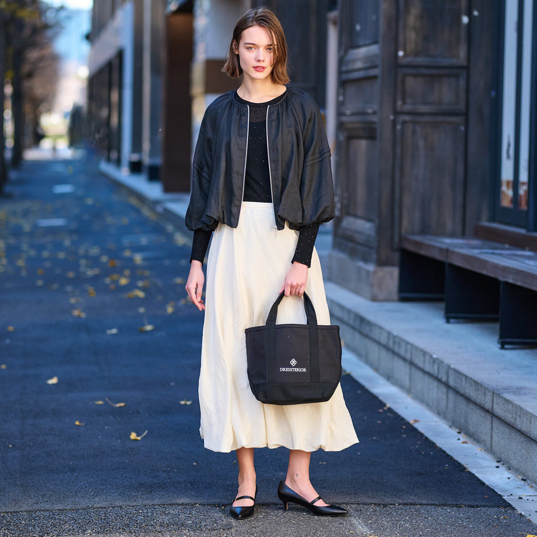 DRESSTERIOR「【洗える/リネン100％】ウォッシャブルペーパーリネンブルゾン」|ブルゾン・スタジャン|