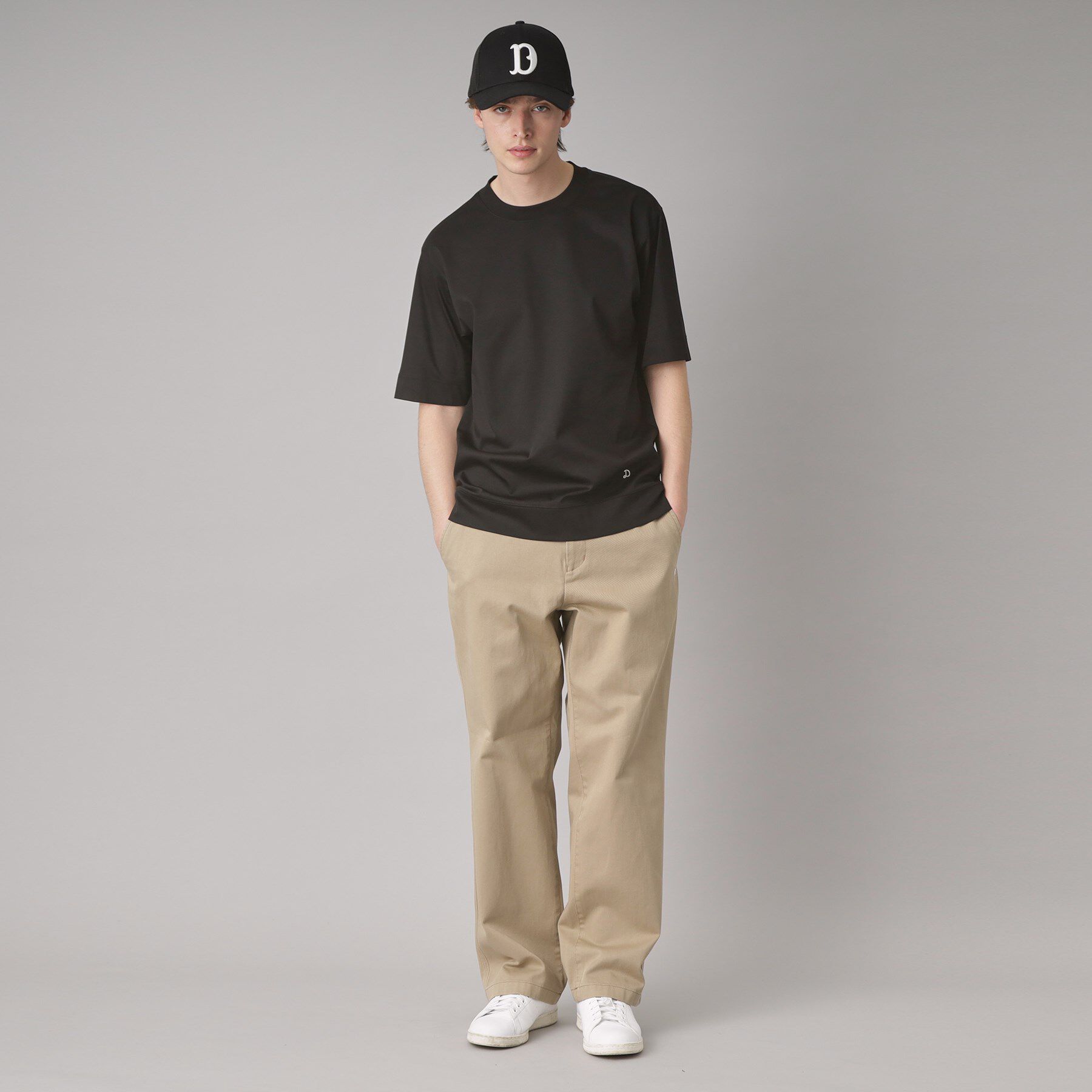 DRESSTERIOR「【接触冷感/抗菌防臭/消臭】ICE CLEAR COTTON オーバーフィットTシャツ」|Tシャツ・カットソー|