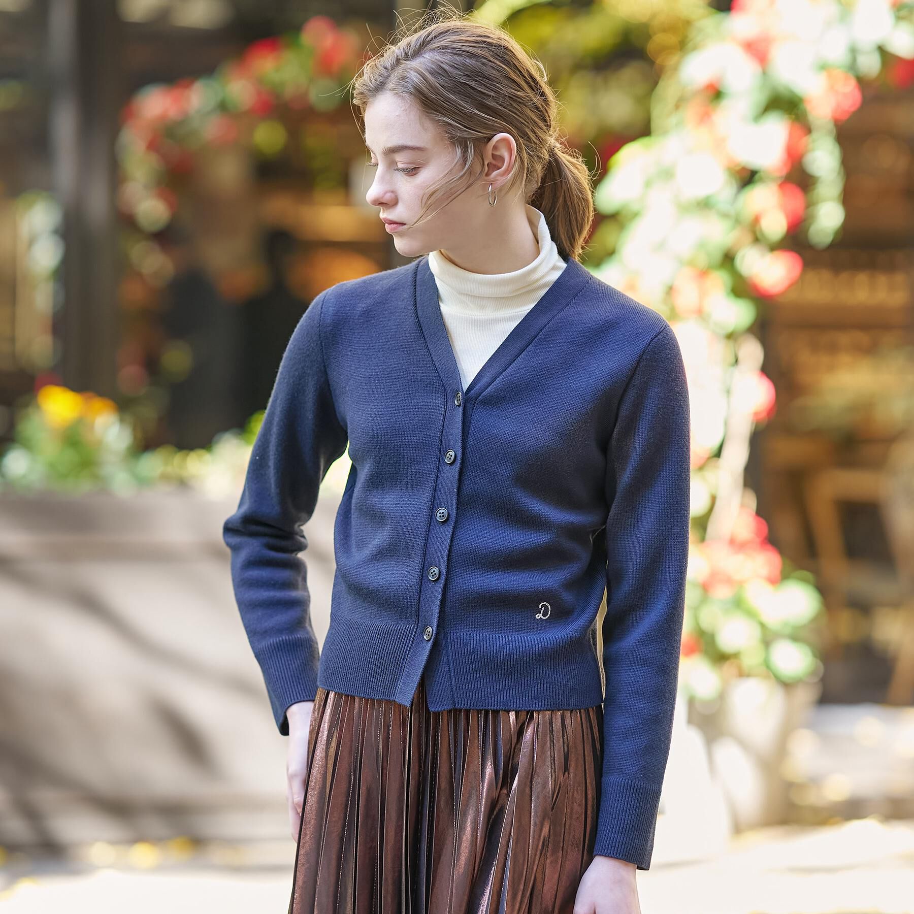 DRESSTERIOR「ミラノリブカーディガン」|カーディガン|