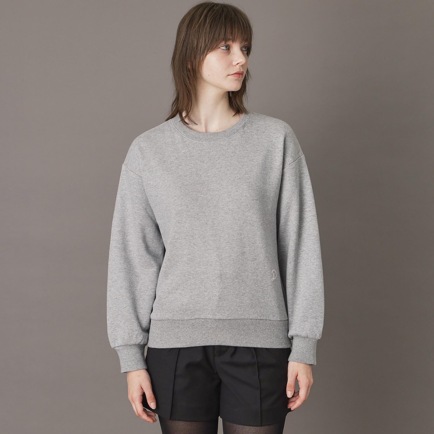 DRESSTERIOR「取り外しフリル付き裏毛プルオーバー」|パーカー|