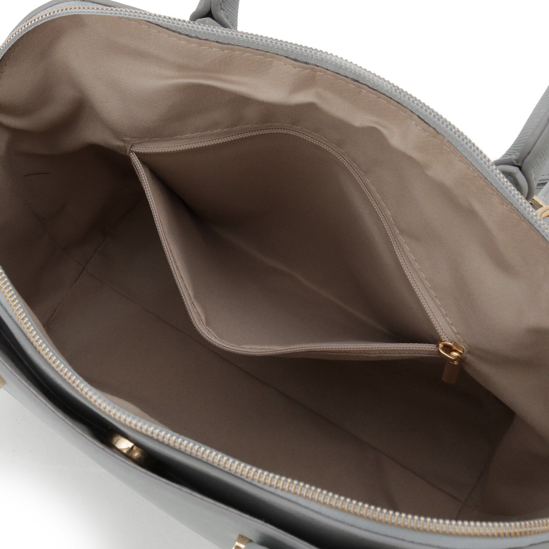 grove「【人間工学】タテZipバーハンドル2WAYトート」|トートバッグ|