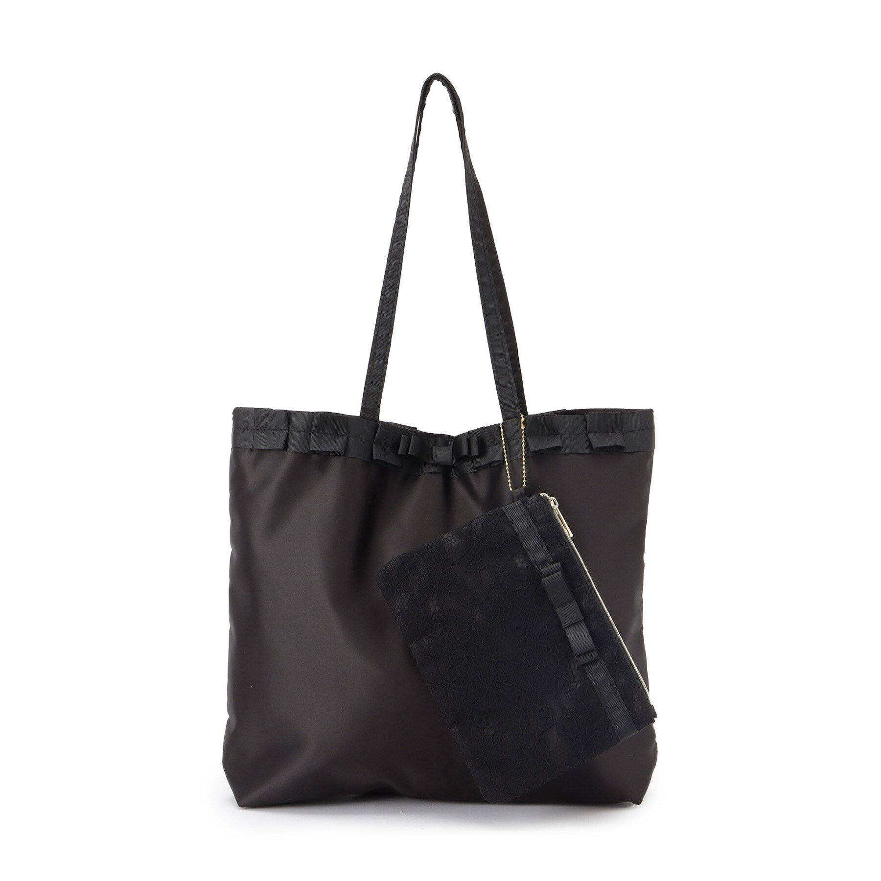 grove「【セレモニー】レースポーチA4ポケッタブルトート」|トートバッグ|