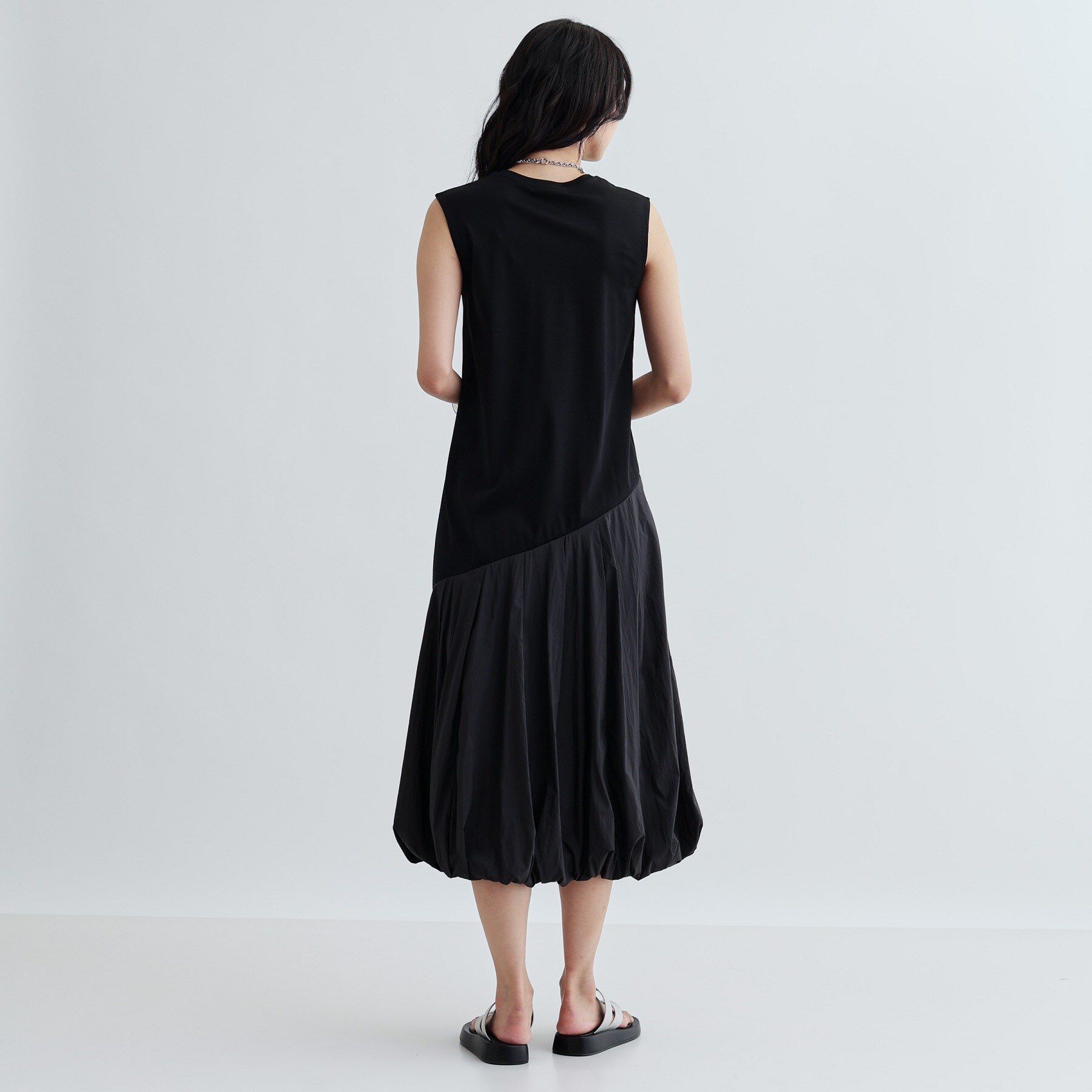 GALLEST「バルーン切替ワンピース」|ワンピース|