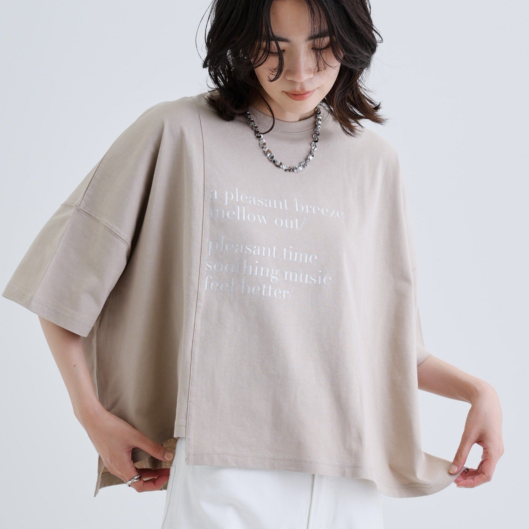 GALLEST「イレギュラーグラフィックTシャツ」|Tシャツ・カットソー|