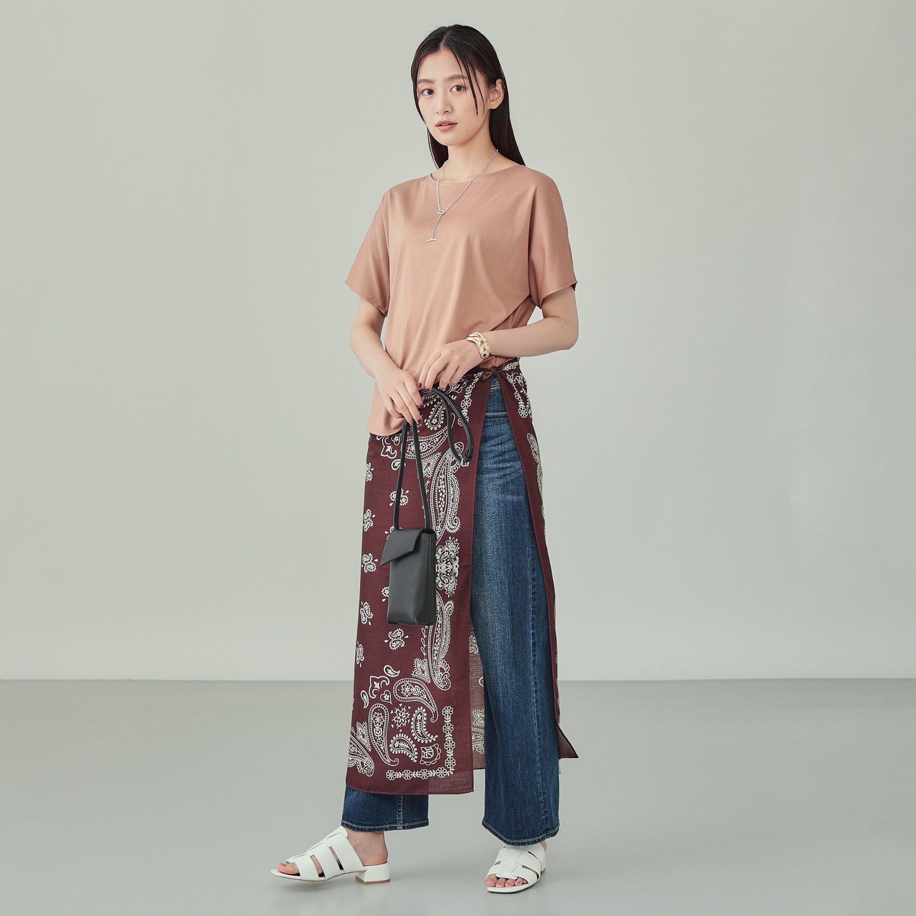 INDIVI「フラップポシェット」|ショルダー・メッセンジャー|