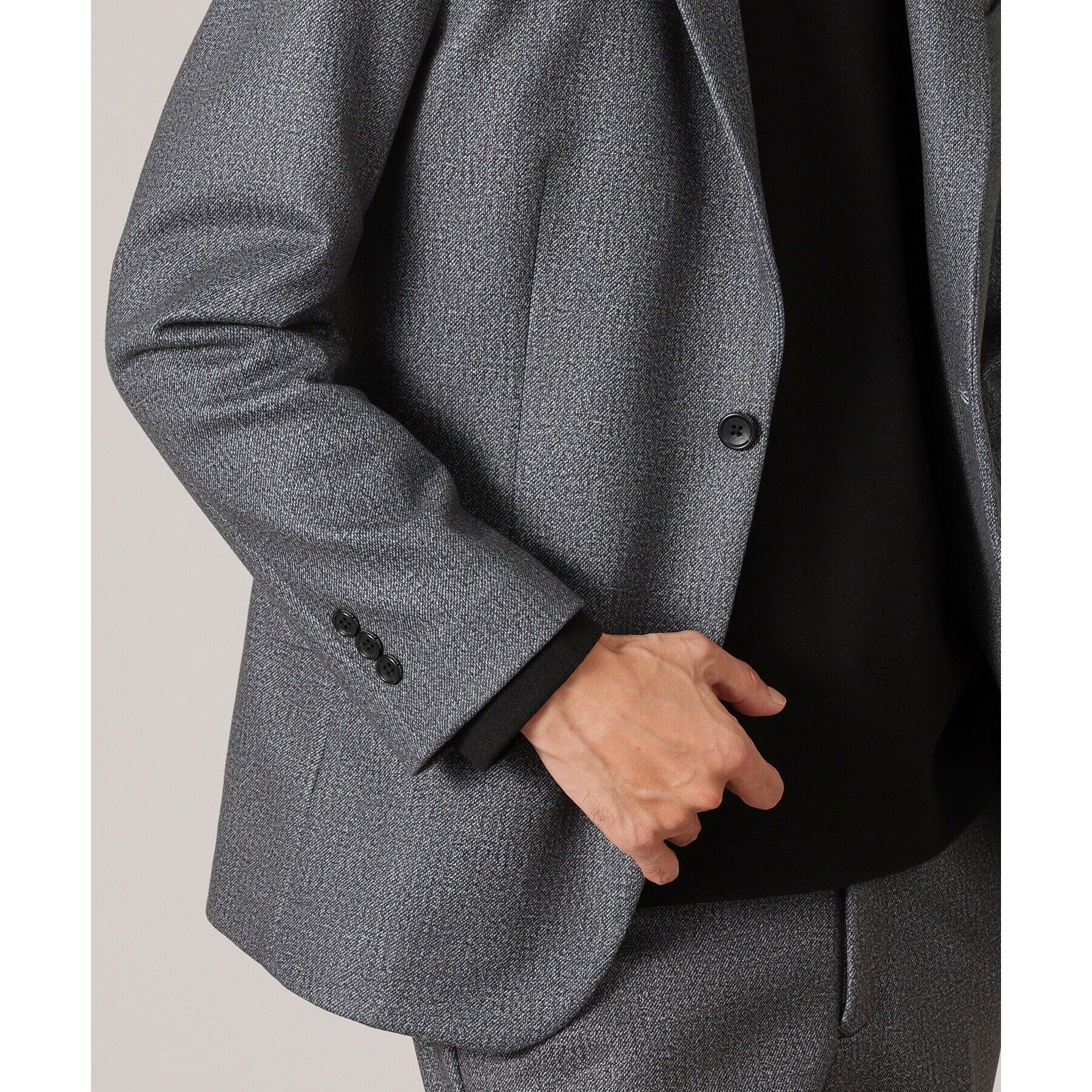 TAKEO KIKUCHI「【DOWN FABRIC】ダウンファブリック テーラード ジャケット / セットアップ対応」|テーラードジャケット|